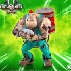 Los motorratones de Marte Figura Greasepit 23 cm
