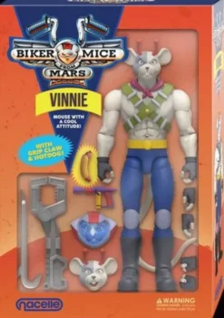 Los motorratones de Marte Figura Vinnie 17 cm