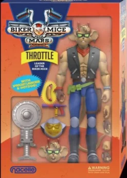 Los motorratones de Marte Figura Throttle 18 cm