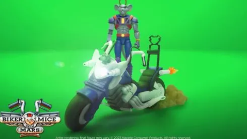 Los motorratones de Marte Vehículo Modo’s Mondo Chopper 25 cm