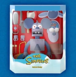 Los Simpson Figura Ultimates Robot Itchy 18 cm