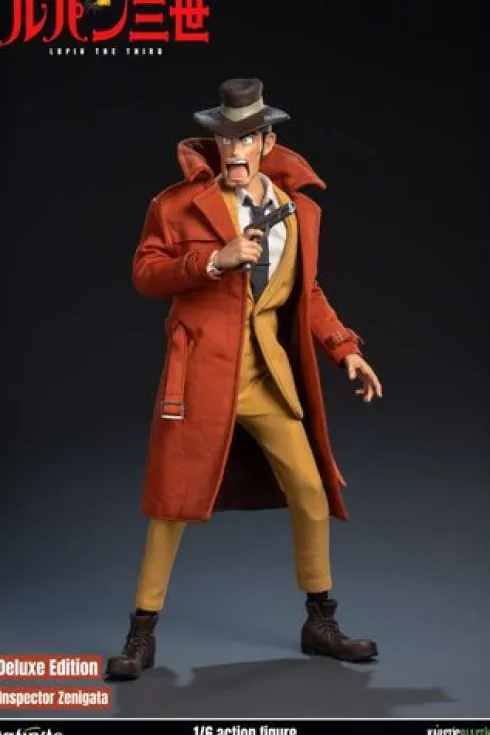 Lupin The 3rd The Italian Adventure Inspector Zenigata Koichi 1/6 Action Figure Deluxe Edition