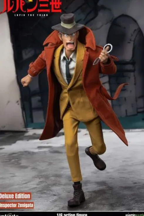 Lupin The 3rd The Italian Adventure Inspector Zenigata Koichi 1/6 Action Figure Deluxe Edition