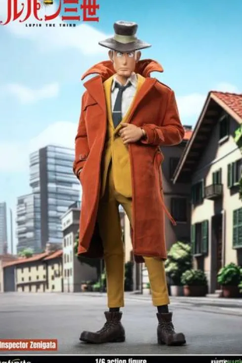 Lupin The 3rd The Italian Adventure Inspector Koichi Zenigata 1/6 Action Figure Standard Edition