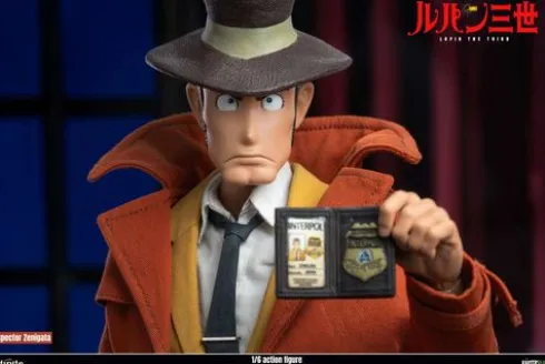 Lupin The 3rd The Italian Adventure Inspector Koichi Zenigata 1/6 Action Figure Standard Edition