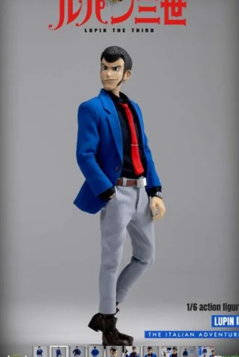 Lupin The 3rd The Italian Adventure Lupin Figura 1/6 Standard Edition
