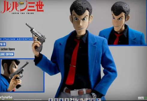 Lupin The 3rd The Italian Adventure Lupin Figura 1/6 Deluxe Edition