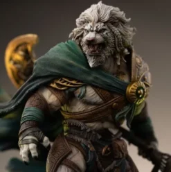 Magic The Gathering Estatua 1/10 Art Scale Ajani Goldmane 26 cm