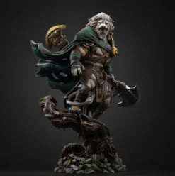 Magic The Gathering Estatua 1/10 Art Scale Ajani Goldmane 26 cm