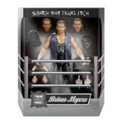 Major Wrestling Podcast Figura Ultimates Wave 2 Brian Myers (Most Professional Wrestler) 18 cm