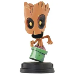 Marvel Animated Estatua Groot (in Pot) 10 cm