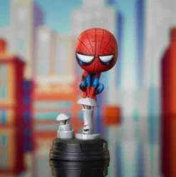 Marvel Animated Estatua Spider-Man on Chimney 15 cm
