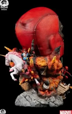 Marvel Busto Fine Art Deadpool Deluxe Edition 42 cm