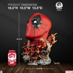 Marvel Busto Fine Art Deadpool Deluxe Edition 42 cm