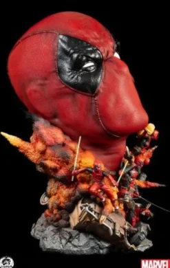 Marvel Busto Fine Art Deadpool Deluxe Edition 42 cm