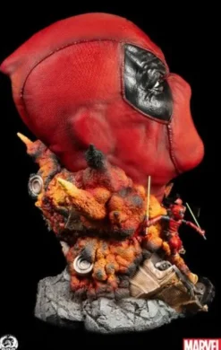 Marvel Busto Fine Art Deadpool Deluxe Edition 42 cm