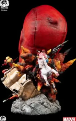 Marvel Busto Fine Art Deadpool Deluxe Edition 42 cm