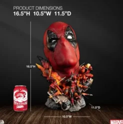 Marvel Busto Fine Art Deadpool 42 cm