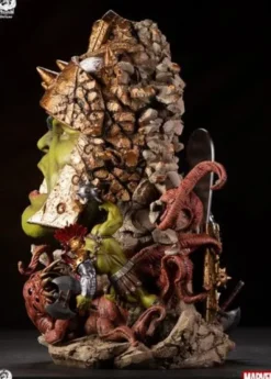 Marvel Busto Fine Art Planet Hulk Deluxe Edition 56 cm