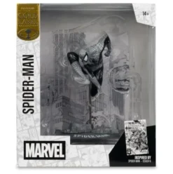 Marvel Collection Estatua PVC 1/10 Spider-Man (Spider-Man #6)(Line Art)(Gold Label) 10 cm