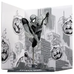 Marvel Collection Estatua PVC 1/10 Spider-Man (Spider-Man #6)(Line Art)(Gold Label) 10 cm