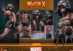 Marvel Comic Masterpiece Figura 1/6 Weapon X 31 cm