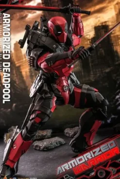 Marvel Comic Masterpiece Figura 1/6 Armorized Deadpool 33 cm