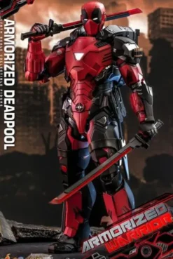 Marvel Comic Masterpiece Figura 1/6 Armorized Deadpool 33 cm