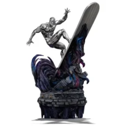 Marvel Comics Estatua Infinity Gauntlet Diorama 1/10 Art Scale Silver Surfer Deluxe 36 cm