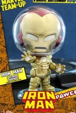 Marvel Comics Minifigura Cosbaby (S) Iron Man (Hydro Armor) 10 cm
