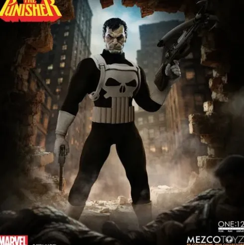 Marvel Comics One:12 Collective Figura 1/12 Punisher 17 cm