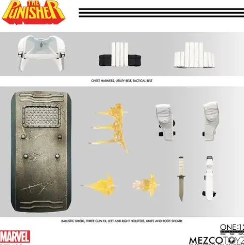 Marvel Comics One:12 Collective Figura 1/12 Punisher 17 cm