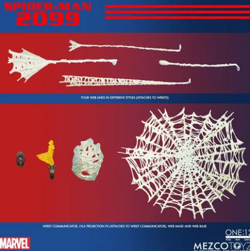 Marvel Comics One:12 Collective Figura 1/12 Spider-Man 2099 17 cm