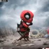 Marvel Deadpool & Wolverine Minifigura Mini Co. PVC Deadpool