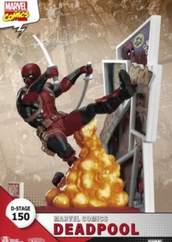 Marvel Diorama PVC D-Stage Deadpool 16 cm
