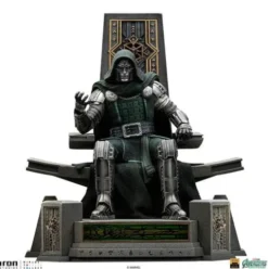 Marvel Doctor Doom on Throne Avengers Doomsday Statue