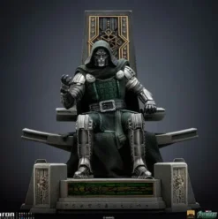Marvel Doctor Doom on Throne Avengers Doomsday Statue