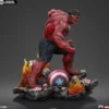 Marvel Estatua 1/10 Art Scale Red Hulk 23 cm