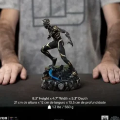 Marvel Estatua Art Scale 1/10 Wakanda Forever Black Panther 21 cm