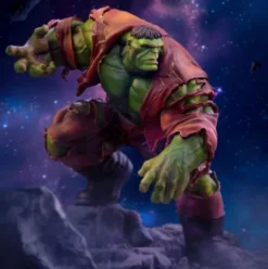 Marvel Estatua 1/10 BDS Art Scale Infinity Gauntlet Hulk Diorama 25 cm