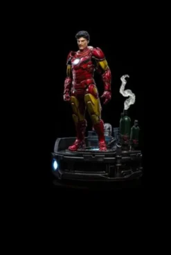 Marvel Estatua 1/10 Deluxe Art Scale Iron Man Unleashed 23 cm