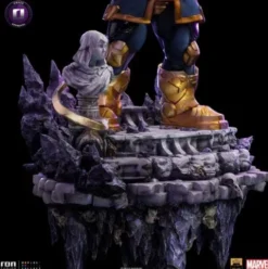 Marvel Estatua Deluxe BDS Art Scale 1/10 Thanos Infinity Gaunlet Diorama 42 cm
