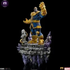 Marvel Estatua Deluxe BDS Art Scale 1/10 Thanos Infinity Gaunlet Diorama 42 cm
