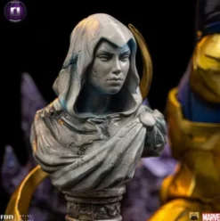 Marvel Estatua Deluxe BDS Art Scale 1/10 Thanos Infinity Gaunlet Diorama 42 cm