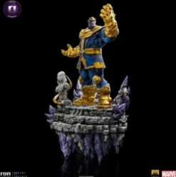 Marvel Estatua Deluxe BDS Art Scale 1/10 Thanos Infinity Gaunlet Diorama 42 cm