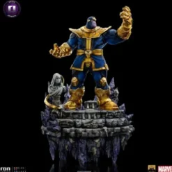 Marvel Estatua Deluxe BDS Art Scale 1/10 Thanos Infinity Gaunlet Diorama 42 cm