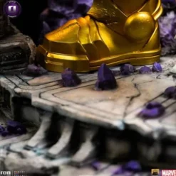 Marvel Estatua Deluxe BDS Art Scale 1/10 Thanos Infinity Gaunlet Diorama 42 cm