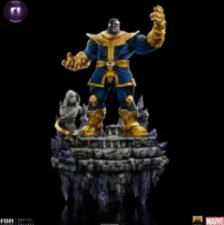 Marvel Estatua Deluxe BDS Art Scale 1/10 Thanos Infinity Gaunlet Diorama 42 cm