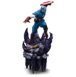 Marvel Estatua 1/10 Deluxe BDS Art Scale Captain America 34 cm