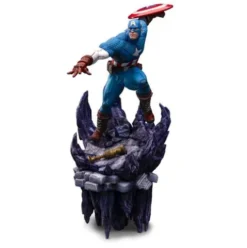Marvel Estatua 1/10 Deluxe BDS Art Scale Captain America 34 cm